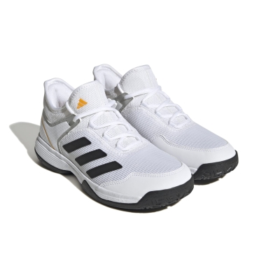 adidas Tennisschuhe Ubersonic 4 Allcourt weiss/gelb Kinder